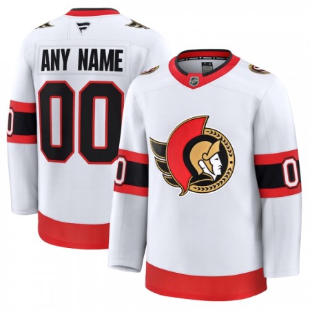 Ottawa Senators Dresy Personalizované Fanatics Premium 2024-25 Bílý Venkovní - Pánské